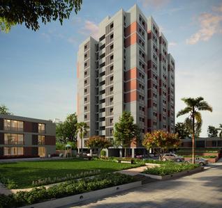 Rudra Heights Elevation 1