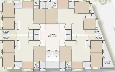 Project Image of 2250 Sq.ft 3 BHK Apartment / Flat for sale in Sargasan for Rs. 9500000
