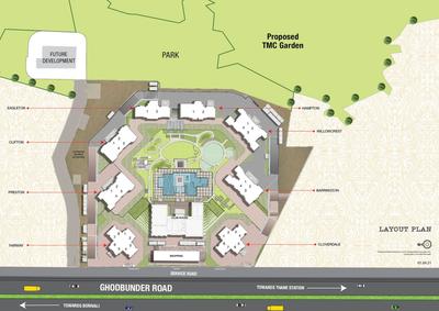 Project Image of 0.0 - 1265.0 Sq.ft 3 BHK Apartment for buy in Hiranandani Barrington