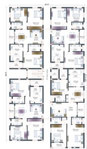 Project Image of 1260.0 - 2600.0 Sq.ft 3 BHK Apartment for buy in Pushkar Brooksdale