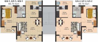 Project Image of 525.0 - 1902.0 Sq.ft 1 BHK Apartment for buy in Naifer K B Enclave