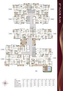 Project Image of 1420.0 - 3093.0 Sq.ft 3 BHK Apartment for buy in Achyut Skyhigh