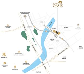 Project Image of 0.0 - 510.96 Sq.ft 2 BHK Apartment for buy in Satyam Oasis