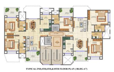 Project Image of 1692 Sq.ft 3 BHK Apartment / Flat for sale in Mohammed Wadi for Rs. 11600000