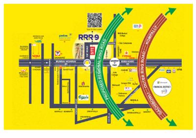 SRR Shadnagar Paradise County Location Plan 1