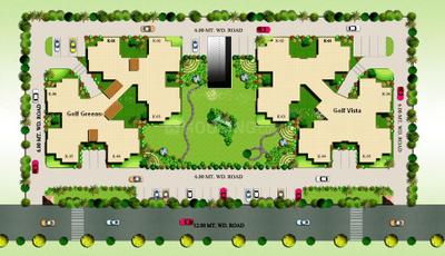 Project Image of 1500 Sq.ft 3 BHK Apartment / Flat for sale in Crossings Republik for Rs. 12000000