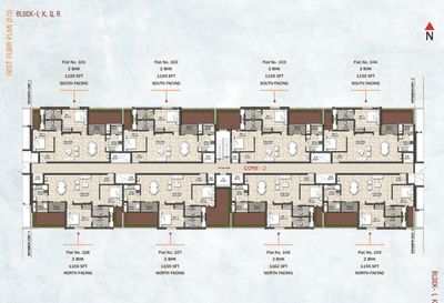 Project Image of 572.0 - 1576.0 Sq.ft 1 BHK Apartment for buy in VGN Stafford