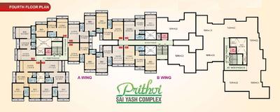 Project Image of 310.0 - 550.0 Sq.ft 1 BHK Apartment for buy in Prithvi Sai Yash Complex