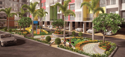 Project Image of 316.0 - 380.0 Sq.ft 1 BHK Apartment for buy in Aarav Subhash Residency Wing C And D