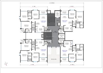 Project Image of 736.0 - 1041.0 Sq.ft 2 BHK Apartment for buy in Abhinav Pebbles Greenfield