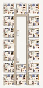 Project Image of 1010.0 - 1400.0 Sq.ft 2 BHK Apartment for buy in Harshith Springfield Apartments
