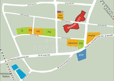 Project Image of 390.0 - 580.0 Sq.ft 1 BHK Apartment for buy in Navkar Blossom