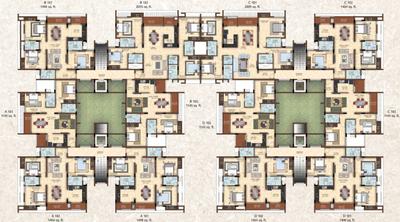 Project Image of 1145.0 - 2089.0 Sq.ft 2 BHK Apartment for buy in Casagrand Cedars