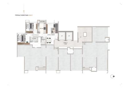 Project Image of 613.76 - 1084.37 Sq.ft 2 BHK Apartment for buy in Sheth Promont