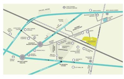 Project Image of 1785.0 - 4463.0 Sq.ft 3 BHK Apartment for buy in Goldbricks Arshiya Apartment