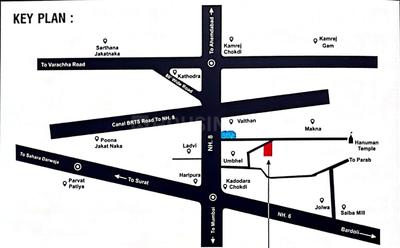 Pushp Vatika Developers Pushp Vatika Residency Location Plan 1
