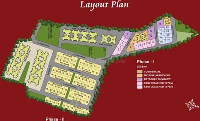 Project Image of 0.0 - 850.0 Sq.ft 2 BHK Apartment for buy in Pushkar Spring Garden Phase 2