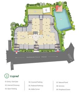 Project Image of 901 Sq.ft 3 BHK Apartment / Flat for sale in Beliaghata for Rs. 12500000
