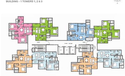 Project Image of 607.0 - 2171.0 Sq.ft 1 BHK Apartment for buy in Prestige Jindal City Phase 1