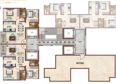 Project Image of 414.0 - 725.0 Sq.ft 1 BHK Apartment for buy in Manisha Chandraprabha