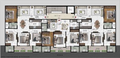 Project Image of 1400.0 - 1700.0 Sq.ft 3 BHK Builder Floor for buy in JMD Residency