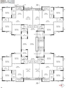 Project Image of 534.97 - 798.79 Sq.ft 2 BHK Apartment for buy in Siddhi Nandan