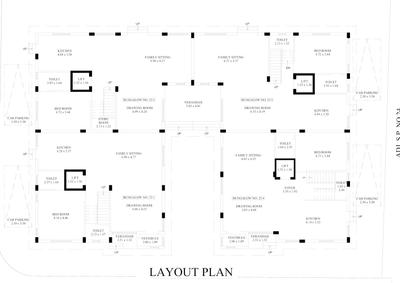 Project Image of 2731.56 - 2801.09 Sq.ft 4 BHK Bungalow for buy in AAA Manibhadra Bungalows