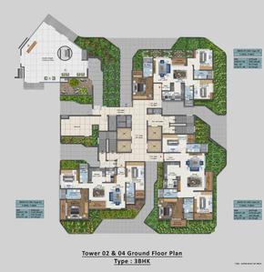 Project Image of 1794.0 - 5143.0 Sq.ft 2.5 BHK Apartment for buy in Sattva Aangane
