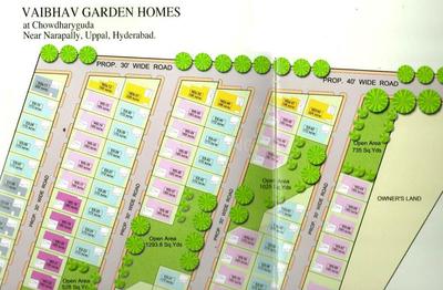 VSR Vaibhav Garden Homes Images for Layout Plan of VSR Vaibhav Garden Homes 1