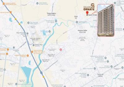Project Image of 320.44 - 566.72 Sq.ft 1 BHK Apartment for buy in Unique Square Ornate