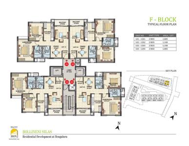 Project Image of 1084 Sq.ft 2 BHK Apartment / Flat for sale in K R Puram for Rs. 10800000