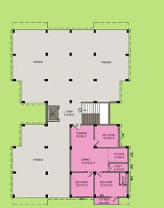 Project Image of 0.0 - 1050.0 Sq.ft 3 BHK Apartment for buy in Biswas Abhinavo Apartment