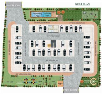 Project Image of 1170.0 - 1520.0 Sq.ft 2 BHK Apartment for buy in Elite Brookvale