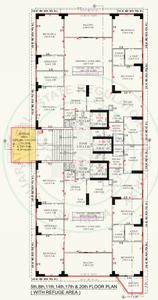 Project Image of 4625.0 - 4745.0 Sq.ft 4 BHK Apartment for buy in Triveni The Fourfront Residency