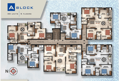 Project Image of 913.0 - 1391.0 Sq.ft 2 BHK Apartment for buy in Rajus Maruthi