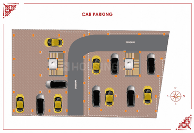 Project Image of 780.0 - 829.0 Sq.ft 2 BHK Apartment for buy in GP New Springs