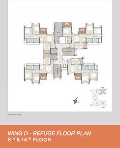 Project Image of 500.0 - 1090.0 Sq.ft 1 BHK Apartment for buy in Kalpataru Serenity Bldg 5