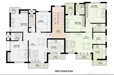 Project Image of 903 Sq.ft 2 BHK Apartment / Flat for sale in Choolaimedu for Rs. 9500000