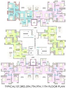 Project Image of 886.0 - 1165.0 Sq.ft 2 BHK Apartment for buy in Ekta Florida