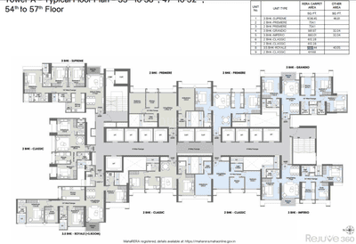 Project Image of 610.0 - 1312.0 Sq.ft 2 BHK Apartment for buy in L And T Rejuve 360 Tower A
