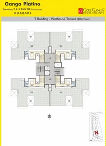 Project Image of 1850 Sq.ft 3 BHK Penthouse for sale in Kharadi for Rs. 35000000