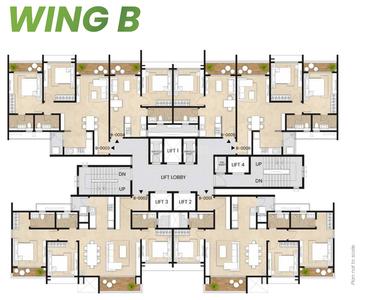 Project Image of 2013 Sq.ft 3 BHK Apartment / Flat for sale in Jyotipuram for Rs. 29000000