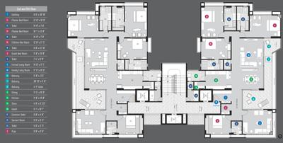 Project Image of 2624.13 - 4038.62 Sq.ft 4 BHK Apartment for buy in Jaydeep Alphabet A