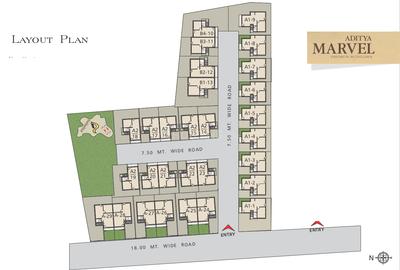 Project Image of 1345.0 - 2172.0 Sq.ft 3 BHK Villa for buy in Aditya Marvel