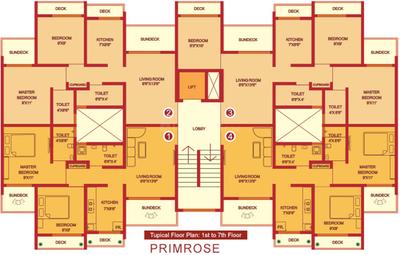 Project Image of 930.0 - 1095.0 Sq.ft 2 BHK Apartment for buy in Pranjee Garden City Phase 2