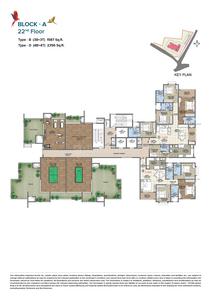 Project Image of 992.0 - 1548.0 Sq.ft 3 BHK Apartment for buy in Brigade Nanda Heights