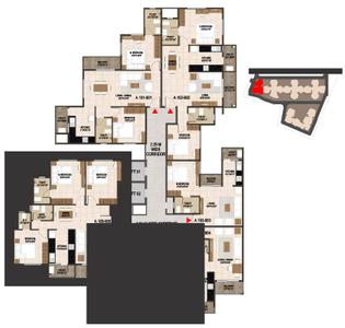 Project Image of 872.0 - 995.0 Sq.ft 3 BHK Apartment for buy in Concorde Spring Meadows