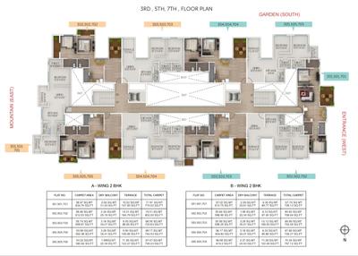 Project Image of 702.87 - 802.02 Sq.ft 2 BHK Apartment for buy in Dreamland Allure Apartment