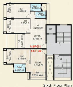 Project Image of 613.87 - 1106.64 Sq.ft 1 BHK Apartment for buy in Kharangate Silicon Valley