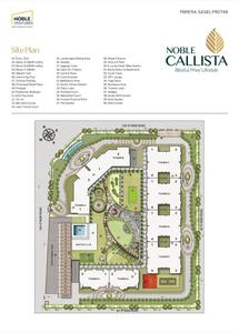 Project Image of 1751.0 - 2968.0 Sq.ft 3 BHK Apartment for buy in Noble Callista